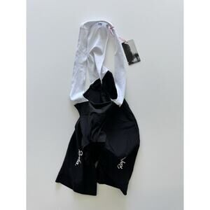 Rapha Cycling Core Bib Shorts Mens - Black / White Size XL NWT